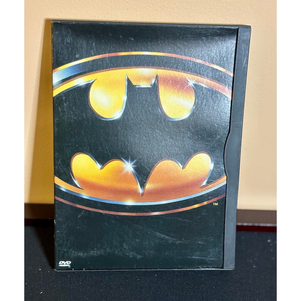 Batman 1989 DVD Michael Keaton Jack Nicholson Tim Burton Snap Case 0790729652